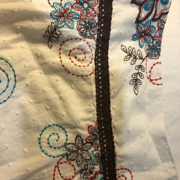 Heart Soul embroidered Skirt Size 5 lovely detail - Picture 11 of 12